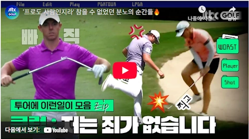 앵그리 골퍼 모음 티럴 해튼 외 ~ 