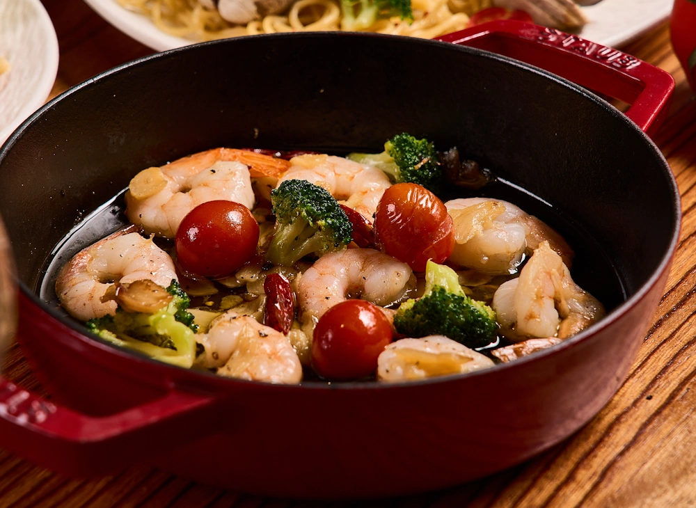 신라 호텔 셰프가 만드는 4500원 파스타 그로타지간테 주차 & 메뉴 가격 (강남 일원동 맛집) 그로타지간테 파스타 감바스 알 아히요