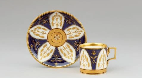 비엔나의 명물 오스트리아 아우가르텐 커피잔세트 가격 (도자기) 아우가르텐 커피잔세트 소르겐탈 기간 1784년 ~ 1805년