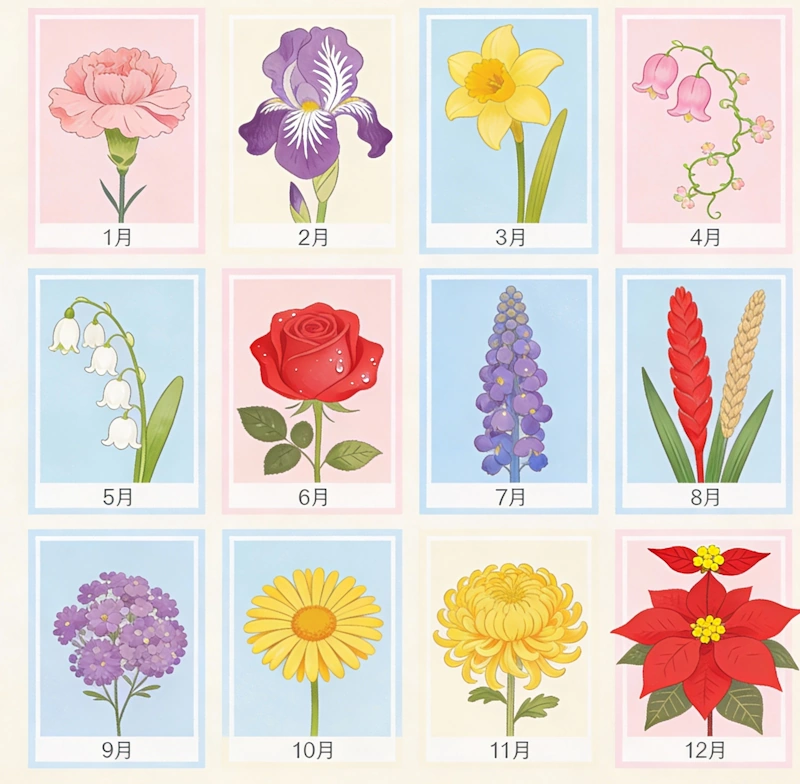 1월 1일 ~12월 31일 탄생화 꽃말 & 달력 (생일화) 1월 1일 ~12월 31일 탄생화 달력 & 꽃말 (생일화)