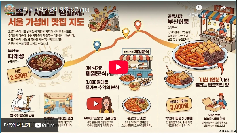 왼손 우동 짜장 탕수육 3000원 짜장면 놀면뭐하니 식당 맛집 (경희대 외대 근처) 서울 가성비 맛집 지도 3