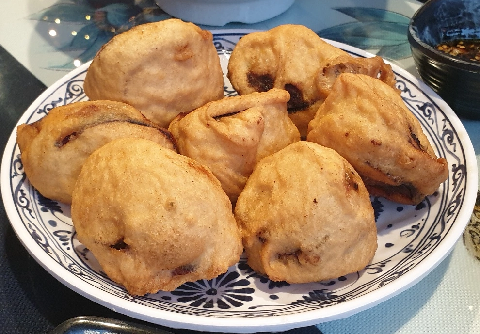 since 1928 왕가동해장 평택 불도장 4만원 예약 必 & 유니짜장 가지튀김 맛집 왕가동해장 가지튀김