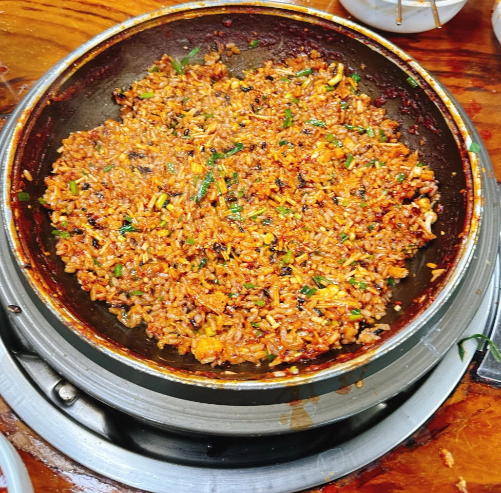 해외여행 전후 맵단 끝판왕 낙지전골 빨간거 짱구네 인천공항 맛집 (풍향고 짱구네) 빨간거 짱구네 볶음밥